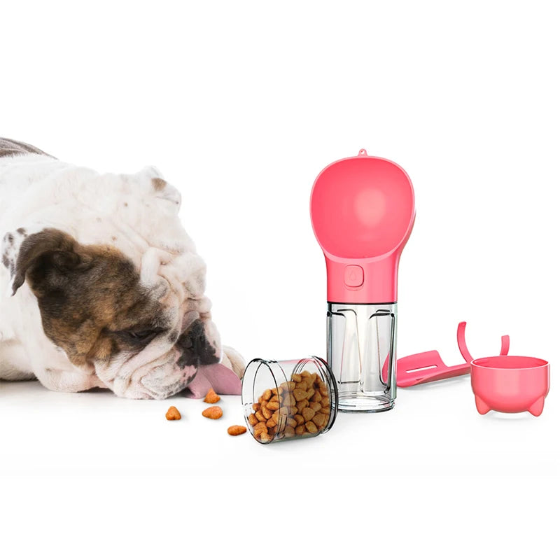 Portable Pet Feeder Water Bottle