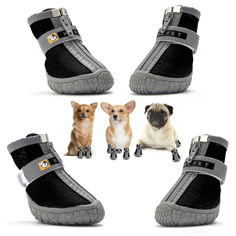 PawsSafe Reflective Waterproof Dog Booties