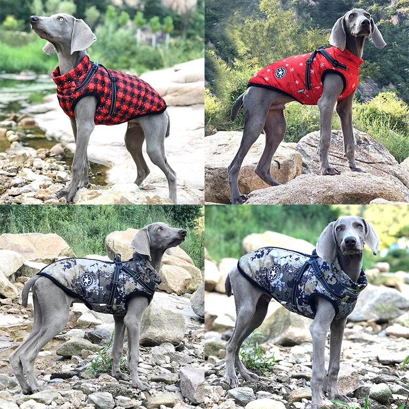 Reflective Waterproof Dog Harness Jacket