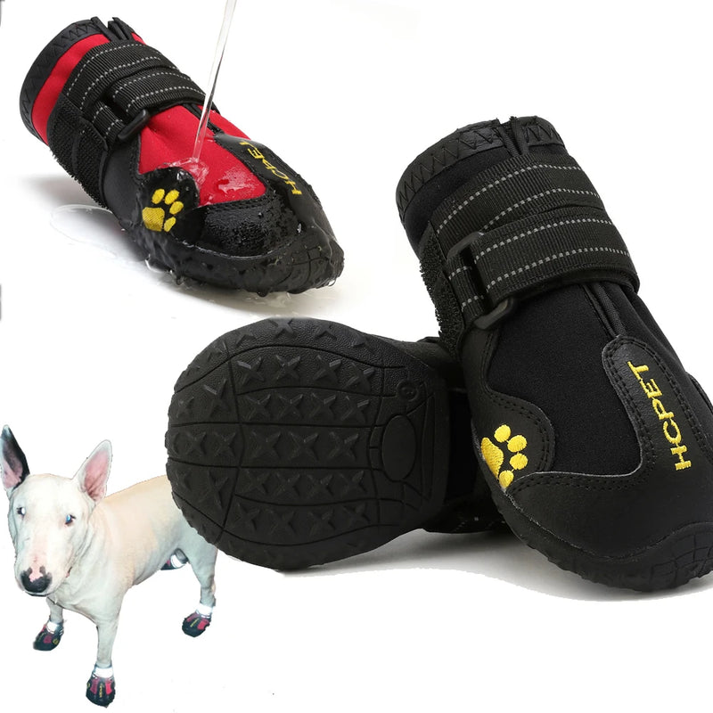 PawsSafe Reflective Waterproof Dog Booties