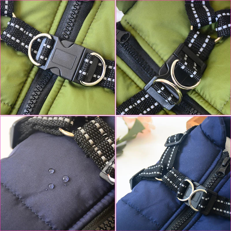 Reflective Waterproof Dog Harness Jacket